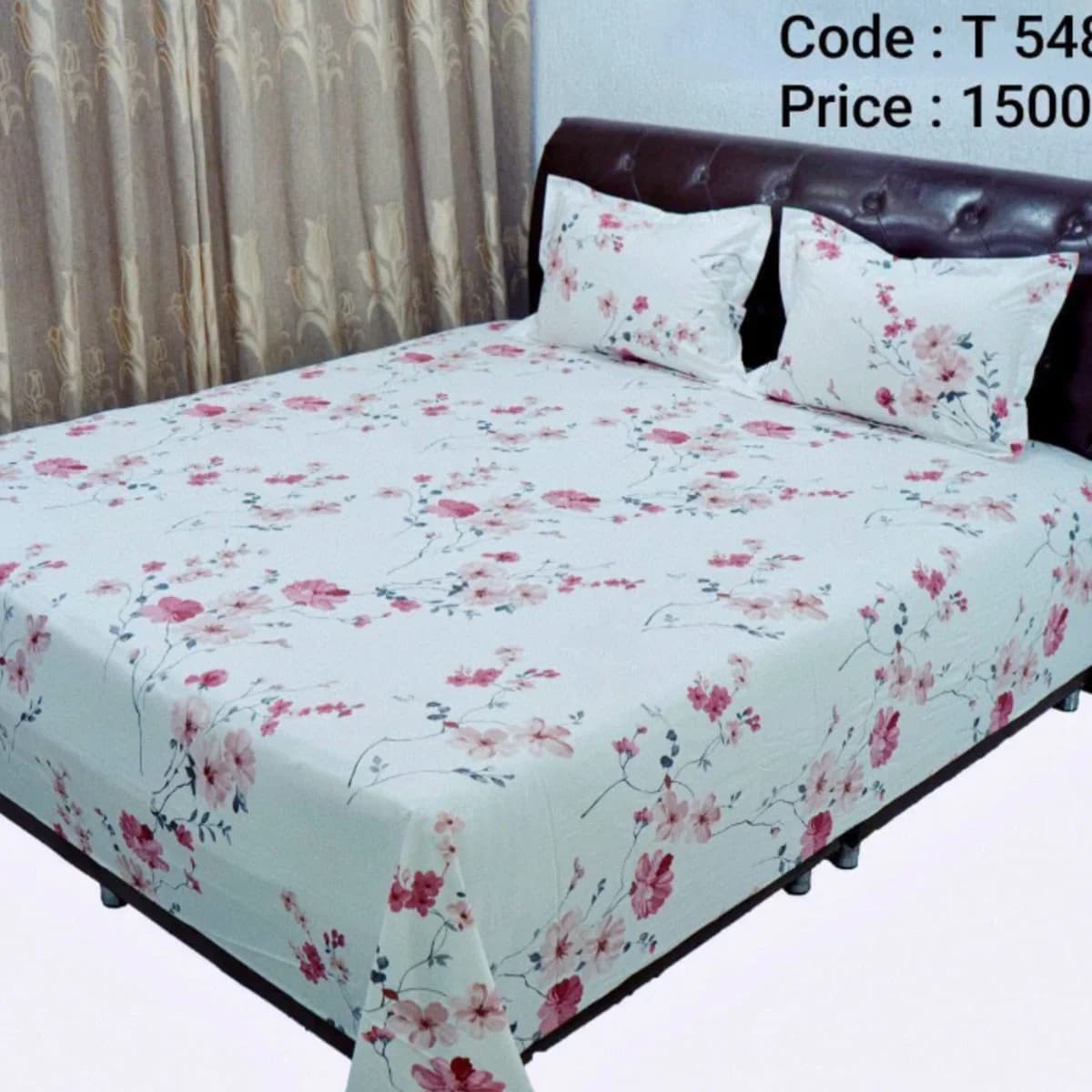 Blossom Breeze Cotton Bedsheet Set